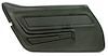 441520 Door Panel, 1969 Chevy Corvette, Black, Left/Driver - image 1