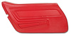 441530 Door Panel, 1969 Chevy Corvette, Red Left/Driver - image 1