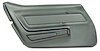 441563 Door Panel, 1969 Chevy Corvette, Gunmetal Left/Driver - image 1