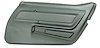 441663 Door Panel, 1969 Chevy Corvette, Gunmetal Right/Passenger - image 1