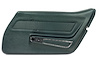 441814 Door Panel, 1969 Chevy Corvette, Green W/Trim Right/Passenger - image 1