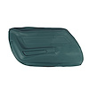441919 Door Panel Skin, 1976-1976 Chevy Corvette, Blue Green Left/Driver - image 1