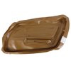 441953 Door Panel Skin, 1970-1972 Chevy Corvette, Dark Saddle Left/Driver - image 3