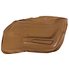 442053 Door Panel Skin, 1970-1972 Chevy Corvette, Dark Saddle Right/Passenger - image 1