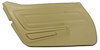 442115 Door Panel, 1970-1972 Chevy Corvette, Light Saddle Left/Driver - image 1