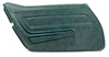 442118 Door Panel, 1971-1971 Chevy Corvette, Green Left/Driver - image 1