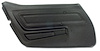 442120 Door Panel, 1970-1976 Chevy Corvette, Black, Left/Driver - image 1