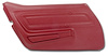 442131 Door Panel, 1973-1975 Chevy Corvette, Oxblood Left/Driver - image 1