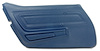 442147 Door Panel, 1971-1972 Chevy Corvette, Royal Blue Left/Driver - image 1