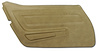442157 Door Panel, 1976-1976 Chevy Corvette, Buckskin Left/Driver - image 1