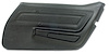 442220 Door Panel, 1970-1976 Chevy Corvette, Black, Right/Passenger - image 1
