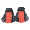 44222 Custom 100-percent Leather Standard Seat Covers, 1993-1993 Chevy Corvette, Black & Red - image 3