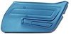 442241 Door Panel, 1970-1970 Chevy Corvette, Bright Blue Right/Passenger - image 1