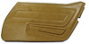 442251 Door Panel, 1973-1975 Chevy Corvette, Medium Saddle Right/Passenger - image 1