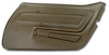 442255 Door Panel, 1976-1976 Chevy Corvette, Dark Brown Right/Passenger - image 1