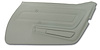 442267 Door Panel, 1976-1976 Chevy Corvette, Smoke Right/Passenger - image 1