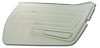 442276 Door Panel, 1976-1976 Chevy Corvette, White Right/Passenger - image 1