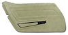 442316 Door Panel, 1974-1975 Chevy Corvette, Neutral Standard Left/Driver - image 1