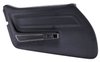 442320 Door Panel, 1970-1976 Chevy Corvette, Black, Standard Left/Driver - image 2