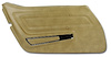 442357 Door Panel, 1976-1976 Chevy Corvette, Buckskin Standard Left/Driver - image 1