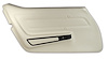 442376 Door Panel, 1976-1976 Chevy Corvette, White Standard Left/Driver - image 1