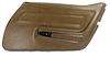 442453 Door Panel, 1970-1972 Chevy Corvette, Dark Saddle Standard Right/Passenger - image 1