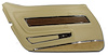 442515 Door Panel, 1970-1972 Chevy Corvette, Light Saddle Deluxe Left/Driver - image 1
