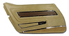442557 Door Panel, 1976-1976 Chevy Corvette, Buckskin Deluxe Left/Driver, Buckskin, Vinyl - image 1