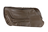 442755 Door Panel Skin, 1977-1977 Chevy Corvette, Dark Brown Left/Driver - image 1