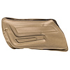 442757 Door Panel Skin, 1977-1977 Chevy Corvette, Buckskin Left/Driver - image 1
