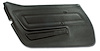 442920 Door Panel, 1977-1977 Chevy Corvette, Black, Left/Driver - image 1