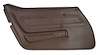 442955 Door Panel, 1977-1977 Chevy Corvette, Dark Brown Left/Driver - image 1