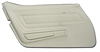 442976 Door Panel, 1977-1977 Chevy Corvette, White Left/Driver - image 1