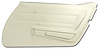 443076 Door Panel, 1977-1977 Chevy Corvette, White Right/Passenger - image 1