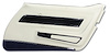 4432Z9 Door Panel, 1977-1977 Chevy Corvette, White Deluxe W/Dark Blue Carpet Right/Passenger - image 1