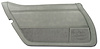 443368 Door Panel, 1982-1982 Chevy Corvette, Gray Left/Driver - image 1