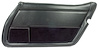 443420 Door Panel, 1978-1981 Chevy Corvette, Black, Right/Passenger - image 1