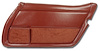 443433 Door Panel, 1978-1978 Chevy Corvette, Saffron Right/Passenger - image 1