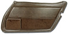443455 Door Panel, 1978-1978 Chevy Corvette, Dark Brown Right/Passenger - image 1