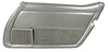 443462 Door Panel, 1978-1978 Chevy Corvette, Silver Pace Right/Passenger - image 1