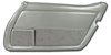 443464 Door Panel, 1981-1981 Chevy Corvette, Silver Right/Passenger - image 1
