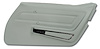 443667 Door Panel, 1977-1977 Chevy Corvette, Smoke Standard Right/Passenger - image 1