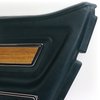 443819 Door Panel, 1976-1976 Chevy Corvette, Blue Green Deluxe W/Teak Insert Right/Passenger - image 4