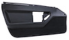 444020 Door Panel, 1984-1989 Chevy Corvette, Black, Left/Driver - image 1