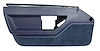 444070 Door Panel, 1984-1985 Chevy Corvette, Blue, Left/Driver - image 1