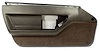 444071 Door Panel, 1984-1987 Chevy Corvette, Bronze Left/Driver - image 1