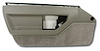 444079 Door Panel, 1988-1989 Chevy Corvette, Gray Left/Driver - image 1