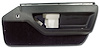 444120 Door Panel, 1984-1989 Chevy Corvette, Black, Right/Passenger - image 1