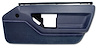 444170 Door Panel, 1984-1985 Chevy Corvette, Blue, Right/Passenger - image 1