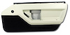 444177 Door Panel, 1988-1988 Chevy Corvette, Anniversary Right/Passenger - image 1